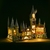Luminária de LED castelo de Hogwarts