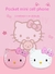 Mini Celular Hello Kitty Flip Cartoon - comprar online
