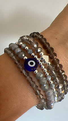 Pulseras elastizadas x 3