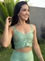 CONJUNTO CANELADO COMPREENSÃO TOP COM ALÇA DUPLA - Versátil Style