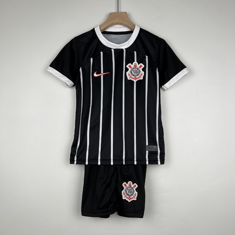 Kit Infantil Corinthians Preto 2023/23