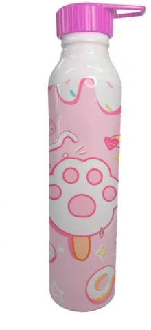 Botella de Aluminio Patita de Gato - comprar online