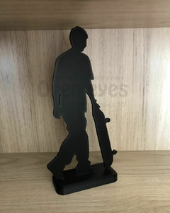 Skatista para decoração - Escultura de mesa