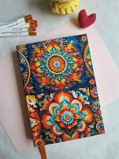 Caderno Mandala 3D -224 pag.