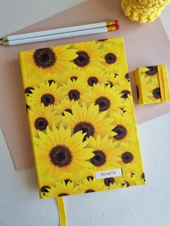Caderno Girassol - 160 pag.