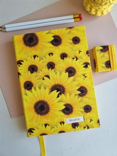 Caderno Girassol - 224 pag.
