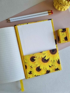 Caderno Girassol - 160 pag. na internet