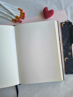Caderno Estrelas - 224 pag. - Papeis e Girassóis Atêlie