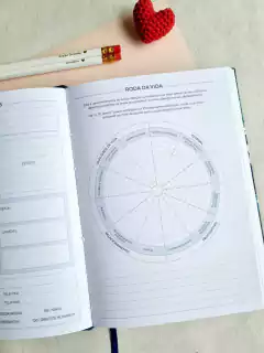 Planner - Bons Planos 2025 (fundo roxo) - Papeis e Girassóis Atêlie