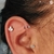 1 piercing Labret com pedra de Zircônia e Tapper - Titânio na internet