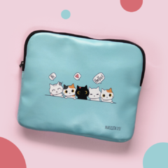 Pasta/Case Planner Gatinhos Fofinhos - kit com 5