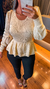 Blusa peplum olga