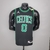 Camisa NBA Boston Celtics #0 Jayson Tatum Preta 2022 Jordan