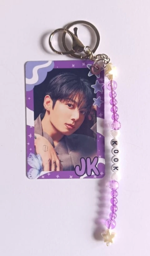 Chaveiro photocard Jungkook