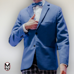 Saco Slim Fit / Juveniles / Fiestas de 15-Casamientos / Azul Francia