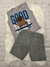 Conjunto Dog com Short Cinza