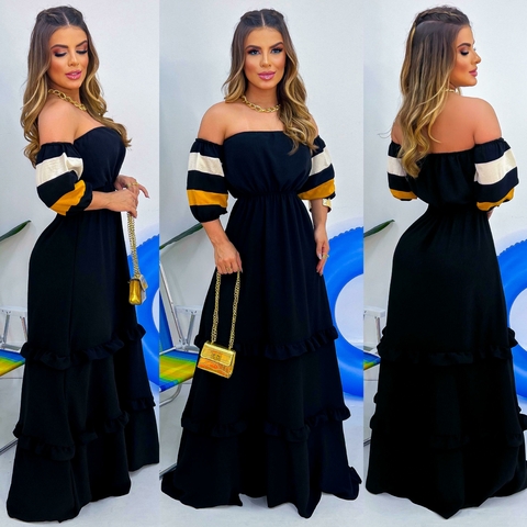 Vestido Manu Manga curta