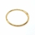 BRACELETE BERLOQUE DOURADO LISO - VERNIZ ITALIANO