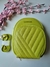 BOLSA TRANSVERSAL MINI BAG OVAL REDONDA (VERDE LIMA) - comprar online
