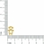 PINGENTE PASSANTE MENINA - DOURADO - comprar online