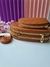 BOLSA TRANSVERSAL MINI BAG OVAL REDONDA - (MARROM) - comprar online