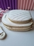 BOLSA TRANSVERSAL MINI BAG OVAL REDONDA (BRANCA) - comprar online