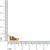 PINGENTE BERLOQUE ALL STAR - DOURADO - comprar online