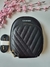 BOLSA TRANSVERSAL MINI BAG OVAL REDONDA (PRETA)