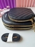 BOLSA TRANSVERSAL MINI BAG OVAL REDONDA (PRETA) - comprar online