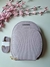BOLSA TRANSVERSAL MINI BAG OVAL REDONDA (LILÁS)