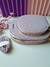 BOLSA TRANSVERSAL MINI BAG OVAL REDONDA (LILÁS) - comprar online