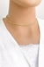 CHOKER FIO BAIANO FINO - DOURADO