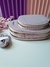 BOLSA TRANSVERSAL MINI BAG OVAL REDONDA (ROSA CLARO) - comprar online