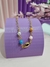 Choker Summer com esferas coloridas - DOURADO - comprar online