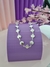 Choker Mini conchas - PRATA