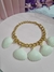 Pulseira concha - DOURADO