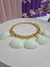 Pulseira concha - DOURADO na internet