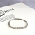 BRACELETE PASSANTE LISO VERNIZ ITALIANO - PRATEADO (PASSALETRA)