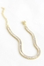 PULSEIRA BAGUETE CRISTAL FINA - DOURADO (PASSA LETRA) - comprar online
