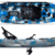 CAIAQUE RAPTOR AZUL CAMUFLADO + POWER DRIVE SYSTEM RAPTOR MILHA NAUTICA