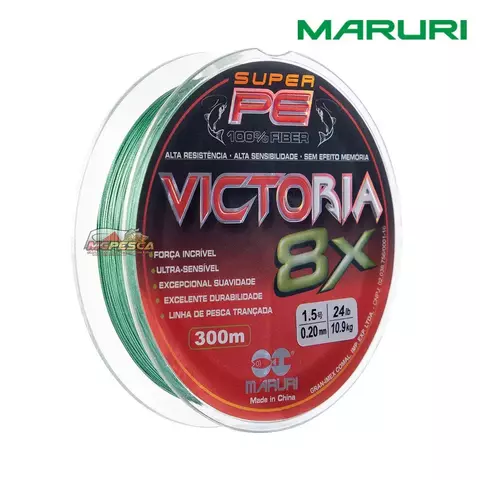 LINHA MULTIFILAMENTO VICTORIA 8X MARURI - 300M