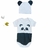 Body Panda Com Touca
