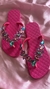Sandália Petite Jolie Pink com Pedraria Banhada - comprar online