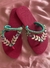 Sandália Havaiana Flat com Pedraria Folhas Rosa - comprar online