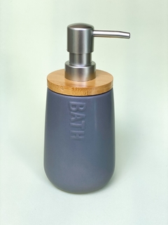 Kit para banheiro Nature Cinza - Amber Store