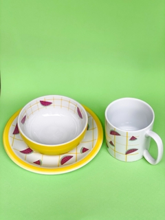 Conjunto de café da manhã Melancia - comprar online
