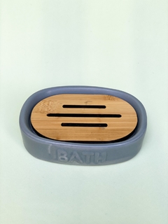 Kit para banheiro Nature Cinza - comprar online
