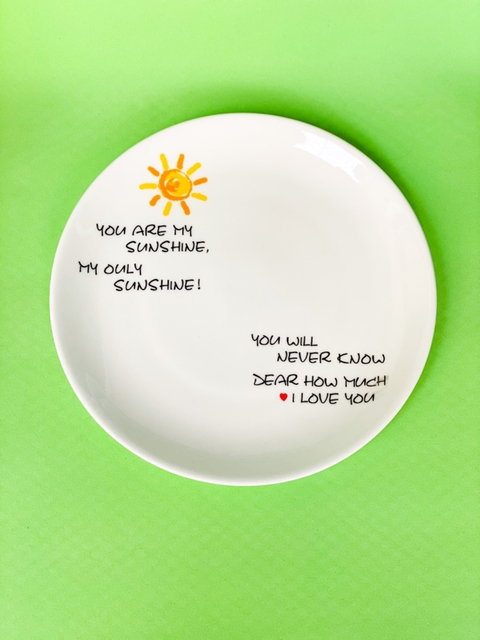 Conjunto de pratos de sobremesa Sunshine