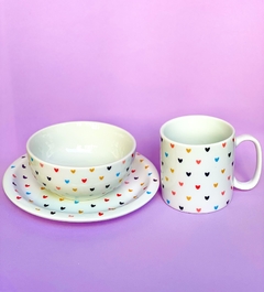 Conjunto Café da manhã Love - loja online