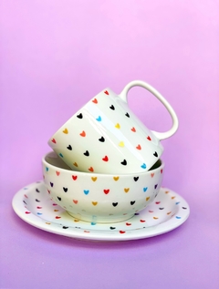 Conjunto Café da manhã Love